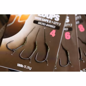 Korda Loop Rigs Size 8B DF Wide Gape