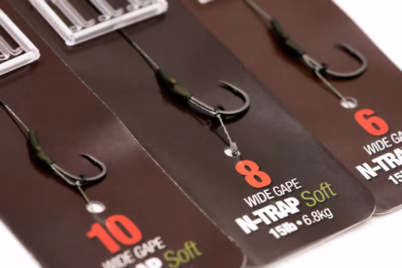 Korda N-Trap DF Rig Size 4 Wide Gape