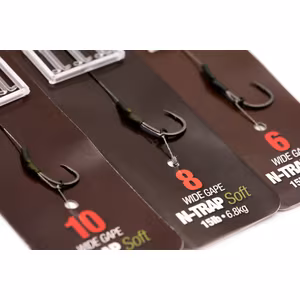Korda N-Trap DF Rig Size 4 Wide Gape