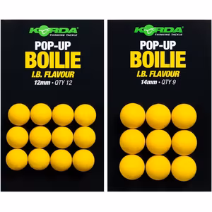 Korda Pop Up Boilie IB Yellow