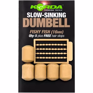 Korda Slow Sinking Dumbell Fishy Fish (12mm)