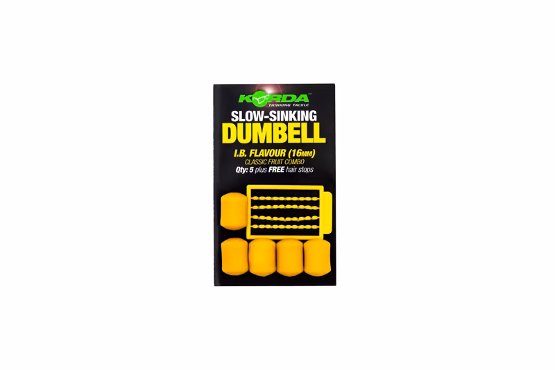 Korda Slow Sinking Dumbell Fishy Fish (16mm)