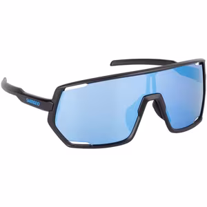 Eyewear Lesath BM Matte Black & Blue Mirror