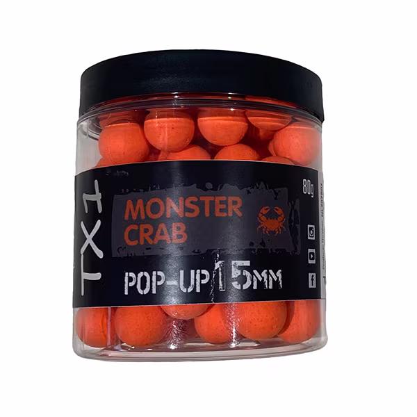 Bait TX1 Pop-up Monster Crab 15mm - 80g Orange