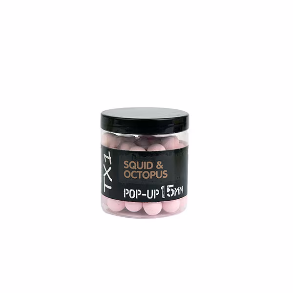 Bait TX1 Pop-Up Squid&Octopus 15mm - 80g Washed out Pink