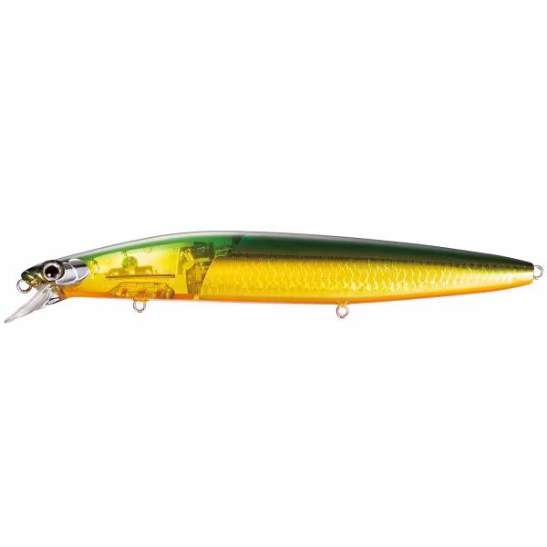 Exsence Silent Ass Flash Boost 140S 140mm 28g 008 Green Gold