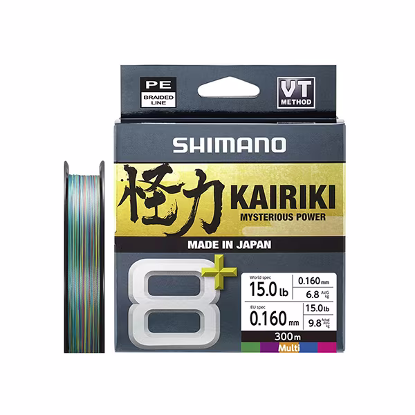 Line Kairiki 8+ 300m 0.16mm 9.8kg Multi C.