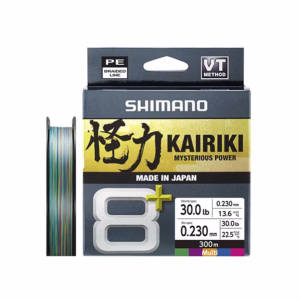 Line Kairiki 8+ 300m 0.23mm 22.5kg Multi C.