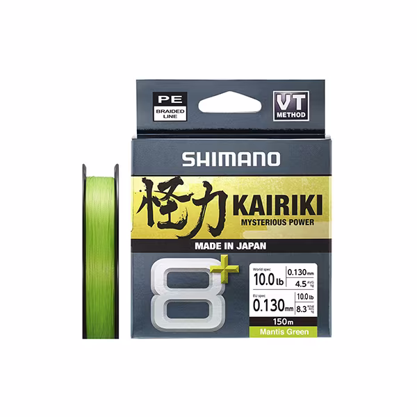 Line Kairiki 8+ 150m 0.13mm 8.3kg M. Green
