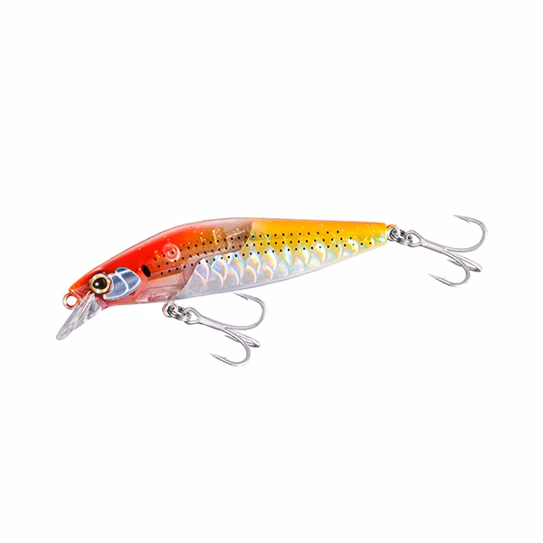 Lure Exsence Silent Ass 80F FB 80mm 9.5g 008 Fire Bait