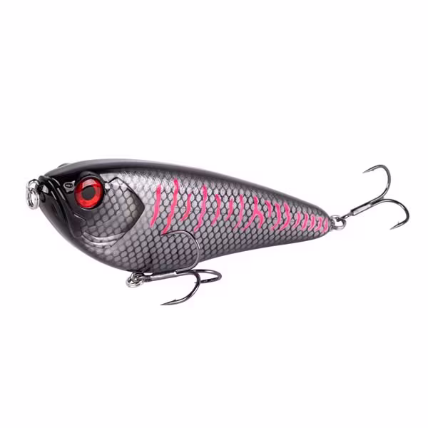 Lure Yasei Javelin Jerk S 160mm Black Tiger