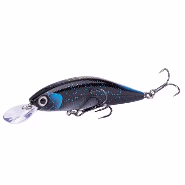 Lure Yasei Trigger Twitch S 90mm 0m-2m Black Blue
