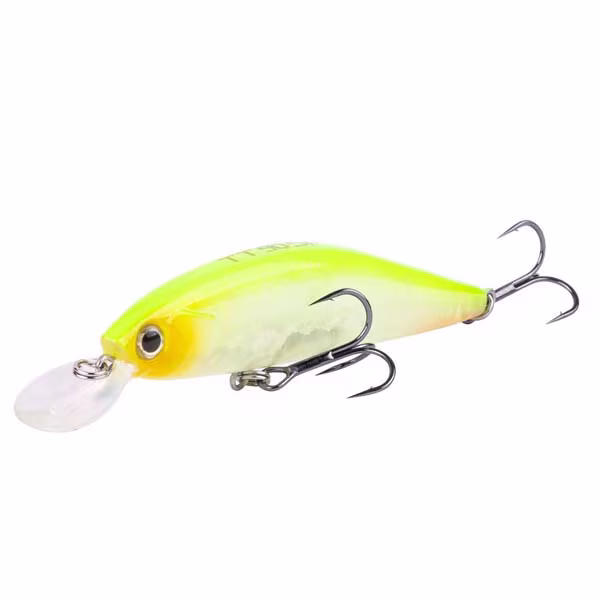 Lure Yasei Trigger Twitch S 90mm 0m-2m Chartreuse