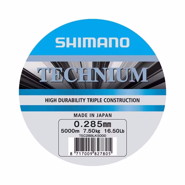 Technium A Mono 5000m 0.285mm 7.5kg Grey