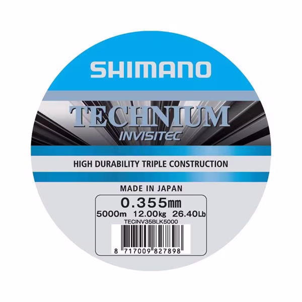 Technium Invisitec A Mono 5000m 0.355mm 12.0kg Grey