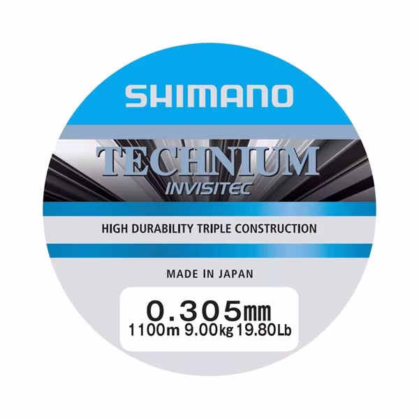 Technium Invisitec A Mono 1100m 0.305mm 9.0kg Grey