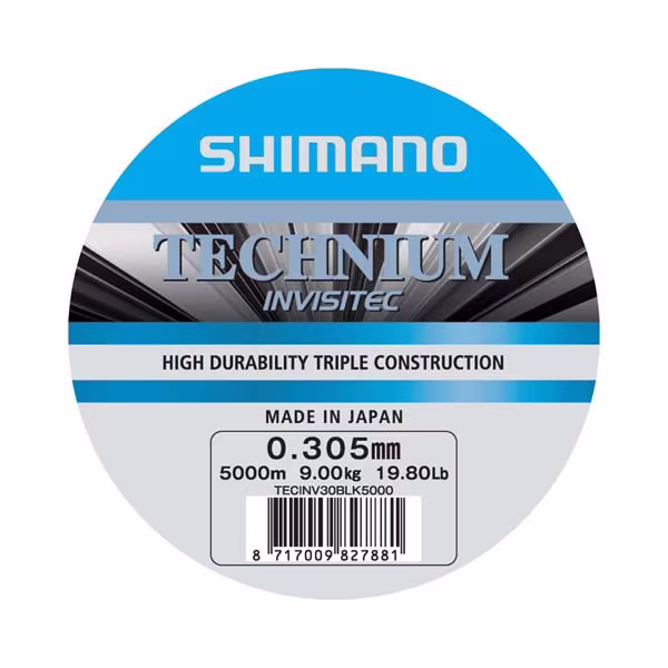 Technium Invisitec A Mono 5000m 0.305mm 9.0kg Grey